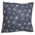Dalia Blue Floral Outdoor Floor Pillow