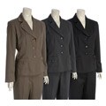 Harve Benard Women's 2-piece Twill Pant Suit