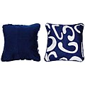 Babykins Navy 2-piece Baby Pillow Set