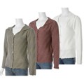 Echoes Pointelle Women's Cardigan Sweater