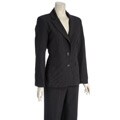 Harve Benard Women's 2-piece Pinstripe Pant Suit