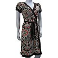 Elizabeth Women's Plus Size Mid-length Print Dress