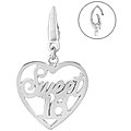 Sterling Silver 'Sweet 16' Heart Charm