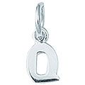 Sterling Silver 'Q' Charm