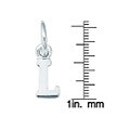 Sterling Silver Initial 'L' Charm