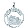 Sterling Silver 'San Francisco' Trolly Charm