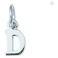 Sterling Silver 'D' Charm