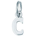 Sterling Silver 'C' Charm