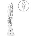 Sterling Silver 'A' Charm