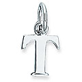 Sterling Silver 'T' Charm