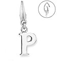 Sterling Silver Initial 'P' Charm