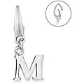 Sterling Silver 'M' Initial Charm