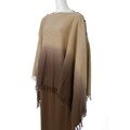Due Per Due Plus Size Fashion Shawl Top
