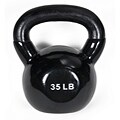 J Fit Premium 35-pound Vinyl Kettlebell