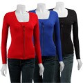 Belldini Women's Ribbed Sweater Set