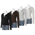 Ci Sono by Adi Junior's Cable Knit Hooded Cardigan