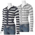 Ci Sono by Adi Junior's Cable Knit Hooded Sweater
