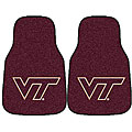 Virginia Tech 2-piece Car Mat Set