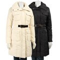 DKNY Women's Down Belted Coat