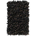 Handmade Premium Leather Shag Rug (5' x 8')