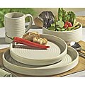 American Atelier Synergy Beige 16-piece Dinnerware Set