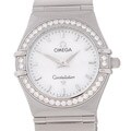 Omega Mother of Pearl Constellation Diamond Watch