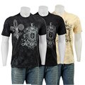 Planet Men's 'Crestfleur' Crewneck T-shirt