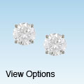 14k Gold 1/3ct TDW Round Premier Diamond Earrings (G-H, SI1-SI2)