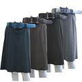 Mix Studio's Women's Belted Wall Street Striped Skirt