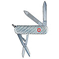 Sterling Silver Swiss Army 5-tool Knife