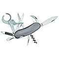 Porsche Cigar Cutter 12-tool Swiss Army Knife
