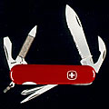 Swiss Army Serrated 11-tool Highlander Knife