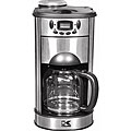 Kalorik Black 10 Cup Coffee Maker with Grinder