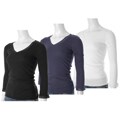 LinQ Silk Trim Long-sleeve Fashion Top
