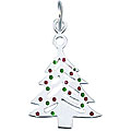 Sterling Silver Christmas Tree Charm