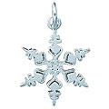Sterling Silver Snowflake Charm