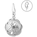 Sterling Silver Large Sand Dollar Charm