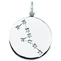 Sterling Silver Taurus Astrology Charm