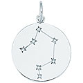 Sterling Silver Libra Charm