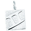 Sterling Silver Gemini Charm