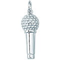 Sterling Silver Golf Ball and Tee Charm