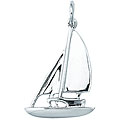 Sterling Silver Sailboat Charm