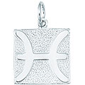 Sterling Silver Pisces Charm