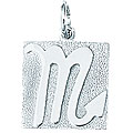 Sterling Silver Scorpio Charm