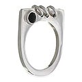 Sterling Silver 'Connected' Onyx Ring (Indonesia)