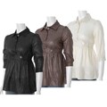 Edge Brand Junior Shimmering Four-button Top