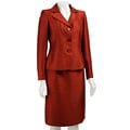 Kasper Women's 2-piece Shimmer Jacket Skirt Suit