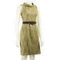 Muse Women's Roll Neck Multi-tweed Dress