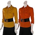Unique Spectrum Women's Belted Shirt