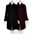 Pamela McCoy Women's Faux Fur Ruffle Stroller